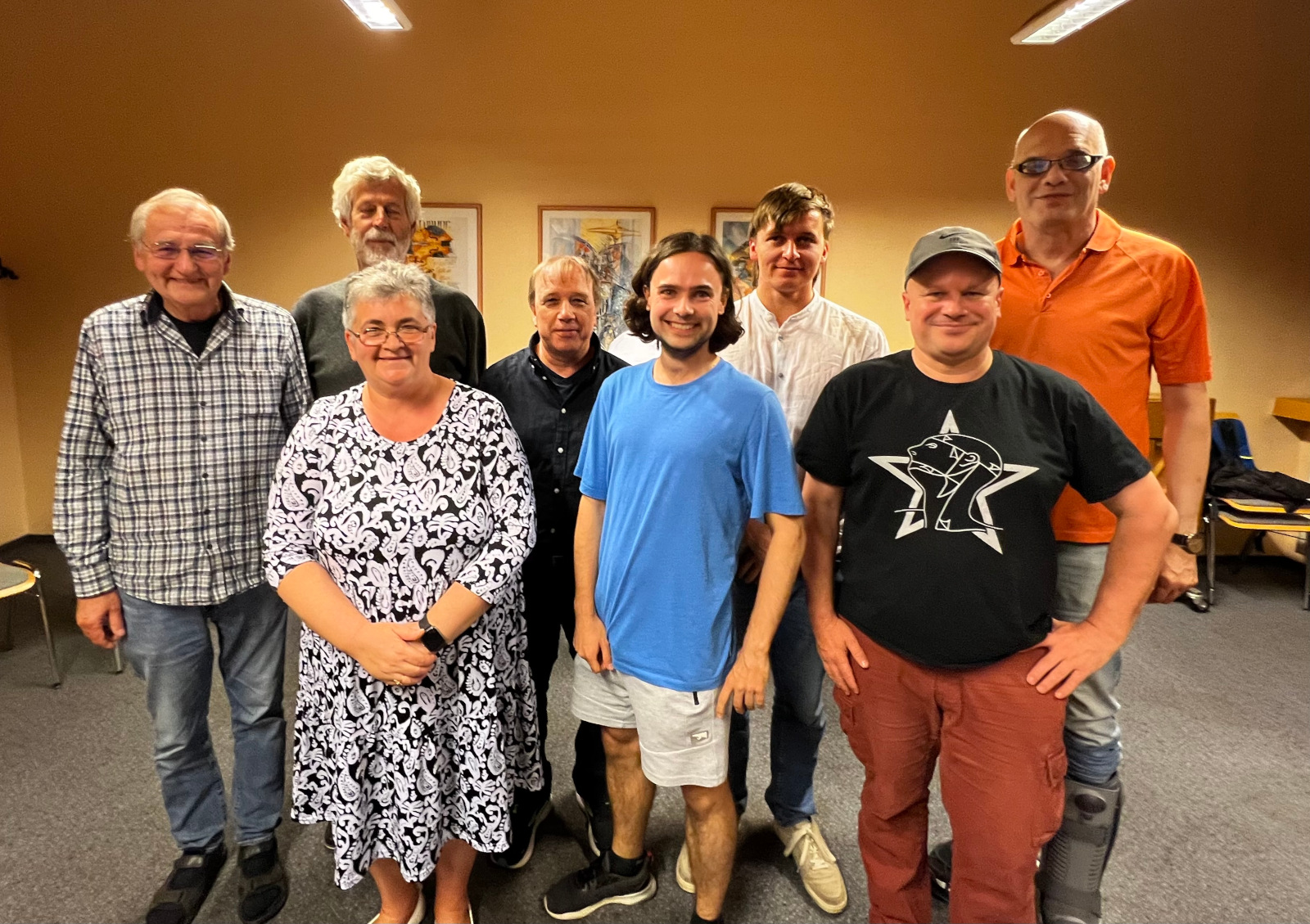 Mannschaftsfoto Bensheim 1 und Bensheim 2